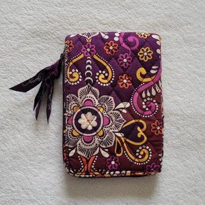 Vera Bradley SAFARI SUNSET Double ID Wallet VGUC